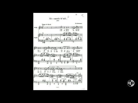 Cat e muntele de 'nalt,Tiberiu Brediceanu-INSTRUMENTAL