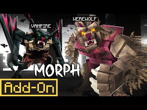 Werewolf & Vampire Morph Add-On | Minecraft Marketplace | Showcase