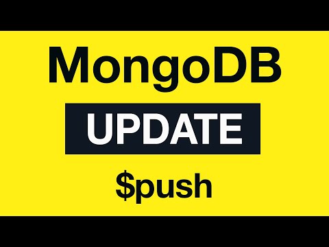 MongoDB Update Queries 15 push