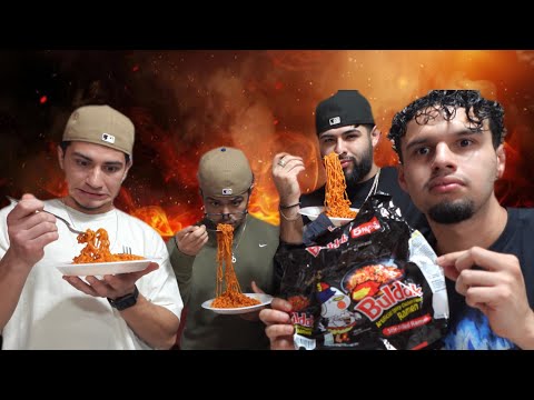 PROBAMOS LOS FIDEOS MAS PICANTES DEL MUNDO!!! (TERMINAMOS LLORANDO)