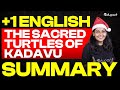 Plus One English The Sacred Turtles Of Kadavu Summary In Malayalam Unit 3 Chapter 3 Eduport
