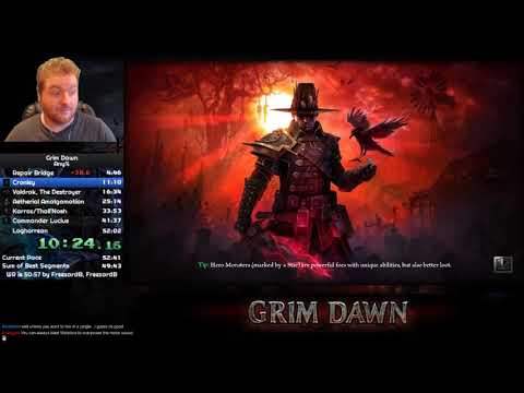 Grim Dawn Speedrun | Any% Major Glitches | 47m 23sec | PB