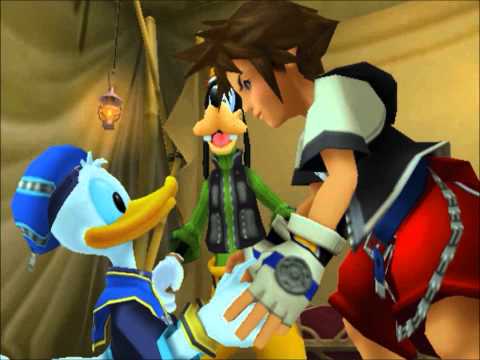 KH1 Cutscenes Part 68 - In the Tent (English)