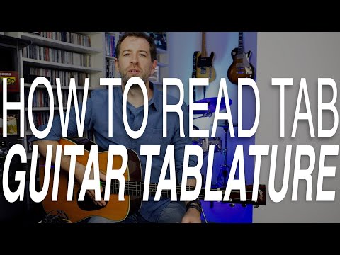 How To Read TAB - 2 Minute Guitar Lessons