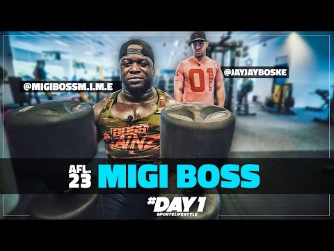 200KG SQUATS RECORD!!! met Migi Boss | Sporten Met BN'ers | DAY1