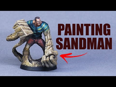 Marvel Zombicide- Painting Sandman
