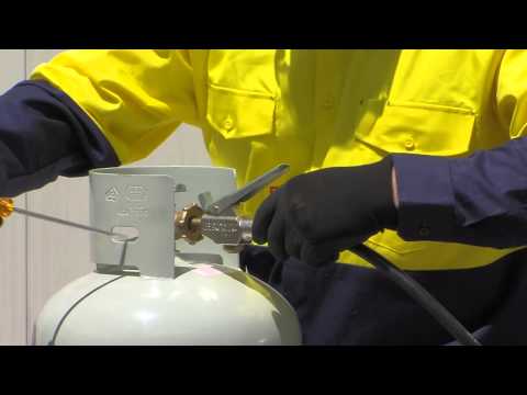 How to Fill a Gas Bottle - Fill Propane Tank - How to Refill LPG Gas Cylinder - Safely Decant LPG
