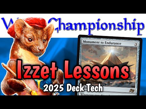Izzet Lessons Deck Tech - 2025 World Champion (Magic the Gathering)