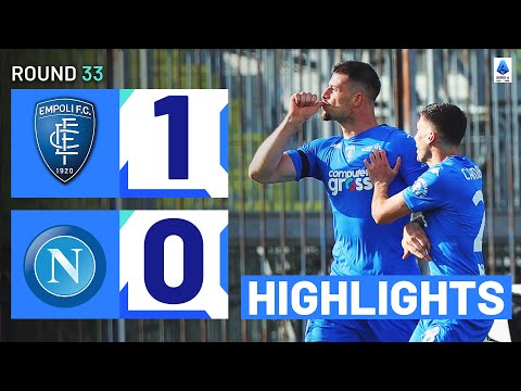 Resumen de Empoli vs Napoli Jornada 33