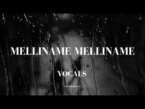 Melliname melliname song (vocals)| shahjahan | vocals only| @VocalsOnly-01