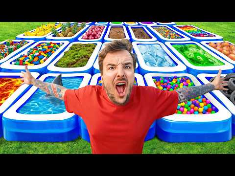 The Boys Survive 50 Mystery Pools Challenge