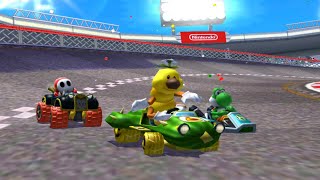 Mario Kart 7 - Flower Cup 150cc (Wiggler Gameplay)