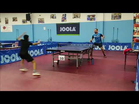 Arnav (1967) vs Mario (1951) at Joola Summer Open on 2021-5-29