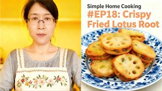 Crispy Fried Lotus Root Sandwiches (Vegetarian) | WokWithEva EP18