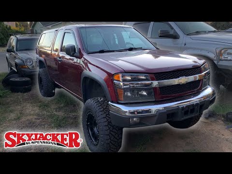 Chevy Colorado 4 inch Skyjacker Lift Install