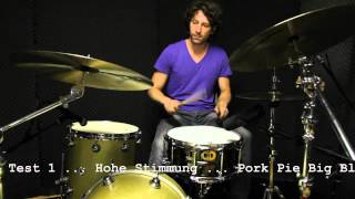 Video thumbnail for Pork Pie Big Black 14x6,5 - Teil 1 - www.drumxound.de by drumxound