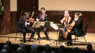 Doric String Quartet - Schumann String Quartet Op. 41 No. 3 - 4th Movement