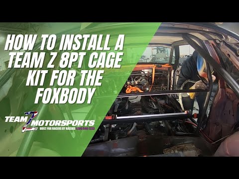 How to install a Team Z 8pt Cage Kit