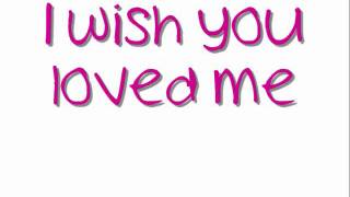 Tynisha Keli-I wished you loved me w/lyrics