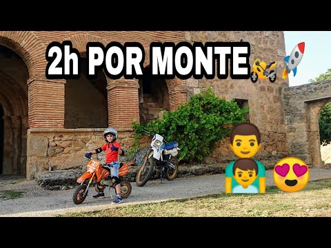 2h de Aventura en MiniMOTO con mi Hijo👨‍👦DERBI FDS Y MINICROSS🏍️🚀 Octubre 2017. FELICIDAD!!