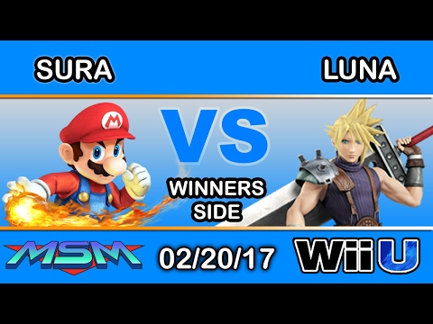 MSM 86 - THB | Sura (Mario) Vs. Luna (Cloud) Winners Side - Smash Wii U