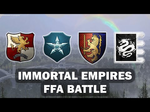 Immortal Empires FFA Battle - Total War Warhammer 3