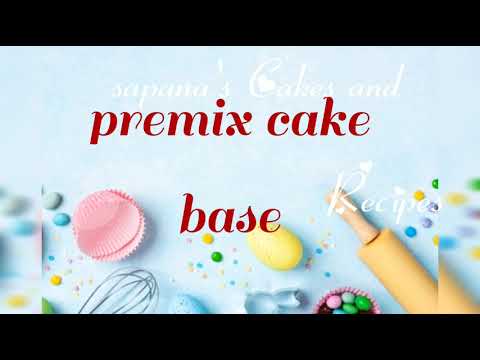 premix cake base