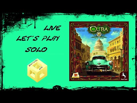 Cuba - [Brettspiel] [Live] [Let's Play] [Solo] - Automa Variante