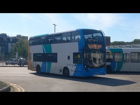 Onboard Stagecoach Bus 15286 (YN16 WWC) | ADL Enviro400MMC | Route 100