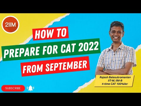 CAT 2022 Preparation strategy from September | 85 Days to CAT | 2IIM CAT Preparation
