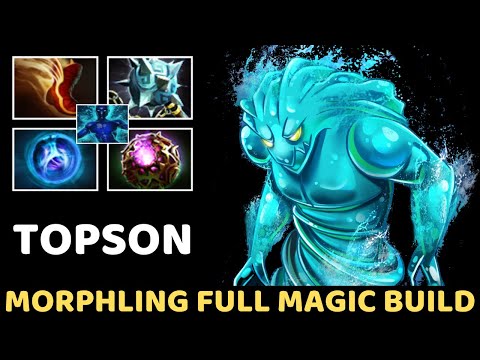 TOPSON Morphling Full Magic Octarine Build 7.36 Dota 2