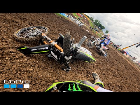 GoPro: Mikkel Haarup 2024 FIM MX2 Moto 2 from Round 7 France