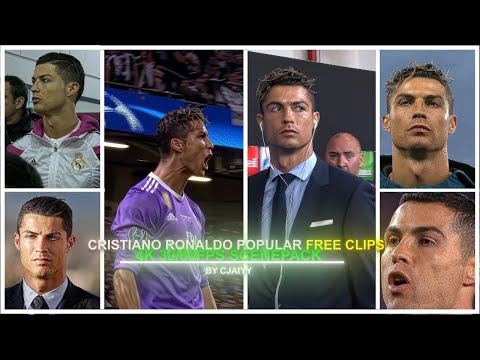 Cristiano Ronaldo 4K ULTIMATE SCENEPACK / ● ( ADDED TOPAZ NO AE CC) FOR EDITING