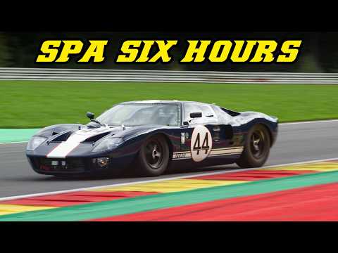 Spa Six Hours 2025 | Historic endurance Race | GT40, Cobra, 911, E-type, Elan, Mustang, ...