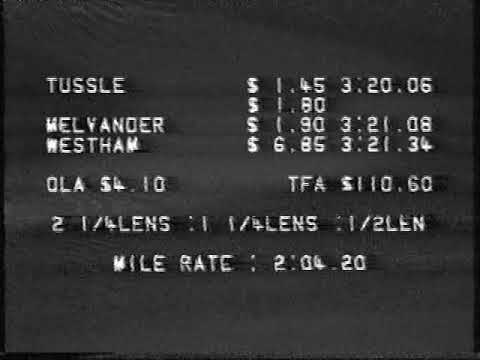1987 Interdominions - Addington, Christchurch: Trotters' Grand Final, Tussle