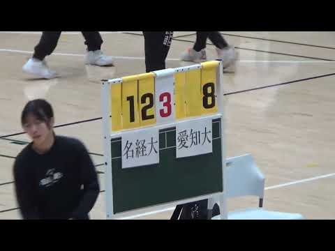 【大学バスケ】名古屋経済大学　対　愛知大学　第３回全日本大学バスケットボール新人戦　東海地区予選
