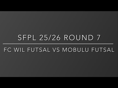 HIGHLIGHTS - 7th Round SFPL Season 25/26 - FC Wil Futsal vs. Mobulu Futsal