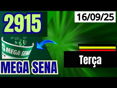 Mega-sena 2915 - Resultado da Mega Sena de hoje Concurso 2915