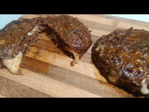 MEMORIES OF MACEDONIA ~ SHARSKA PLJESKAVICA (Macedonian Cheese Stuffed Burger)
