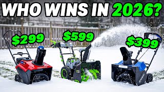 Best Snow Blowers 2026 – EGO vs Ryobi vs Snow Joe