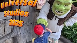 Universal Studios 2025/ SpongeBob, Shrek & Simpsons Fun!