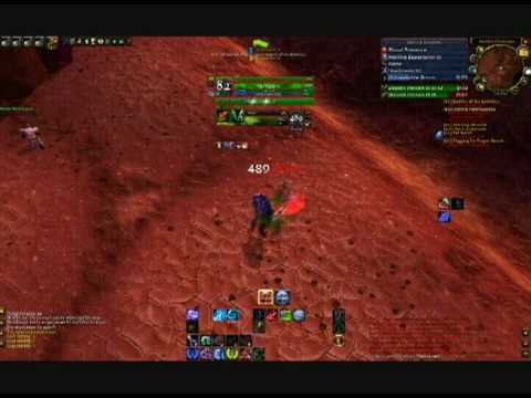 Night Elf Duel with Dwarf