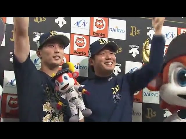 バファローズ・西投手・駿太選手ヒーローインタビュー 2017/7/11 Bs-F