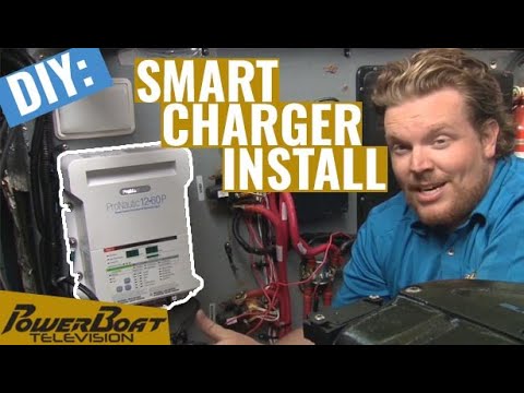 How to install a ProNautic 60 amp smart charger on your boat | My Boat DIY