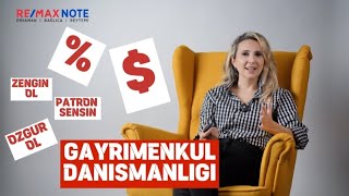 RE/MAX'TE GAYRİMENKUL DANIŞMANI OLMAK: HAYATINI DEĞİŞTIRMEK İÇİN BÜYÜK