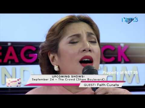 FAITH CUNETA - PAG-IBIG KO'Y PANSININ (NET25 LETTERS AND MUSIC)