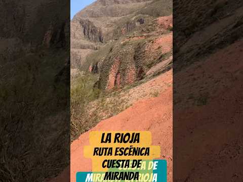 Cuesta de Miranda en la Rioja una Ruta escénica deslumbrante ⛰️#lariojaargentina #cuestademiranda