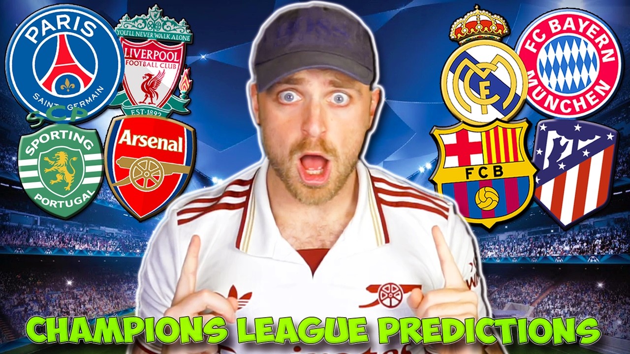 CHAMPIONS LEAGUE QUARTER FINAL [FIRST LEG] PREDICTIONS & TIPS | THE CRAZIEST ROUND OF FIXTURES!