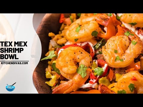 Make Your Tex Mex Dreams Come True With This Easy Shrimp Bowl Recipe!