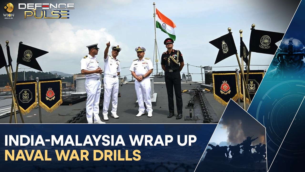 India and Malaysia Conclude Joint Naval War Drills to Boost Maritime Cooperation | Defence Pulse